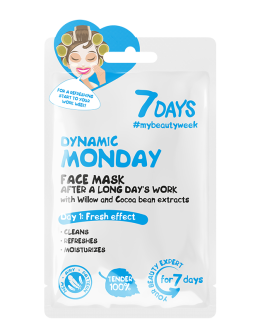 7DAYS Dynamic Monday Sheet Mask 28g